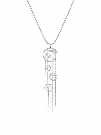 Collana Recarlo Donna in Oro Diamante 0.24 Ct AC 592/B1 - AC 592/B1